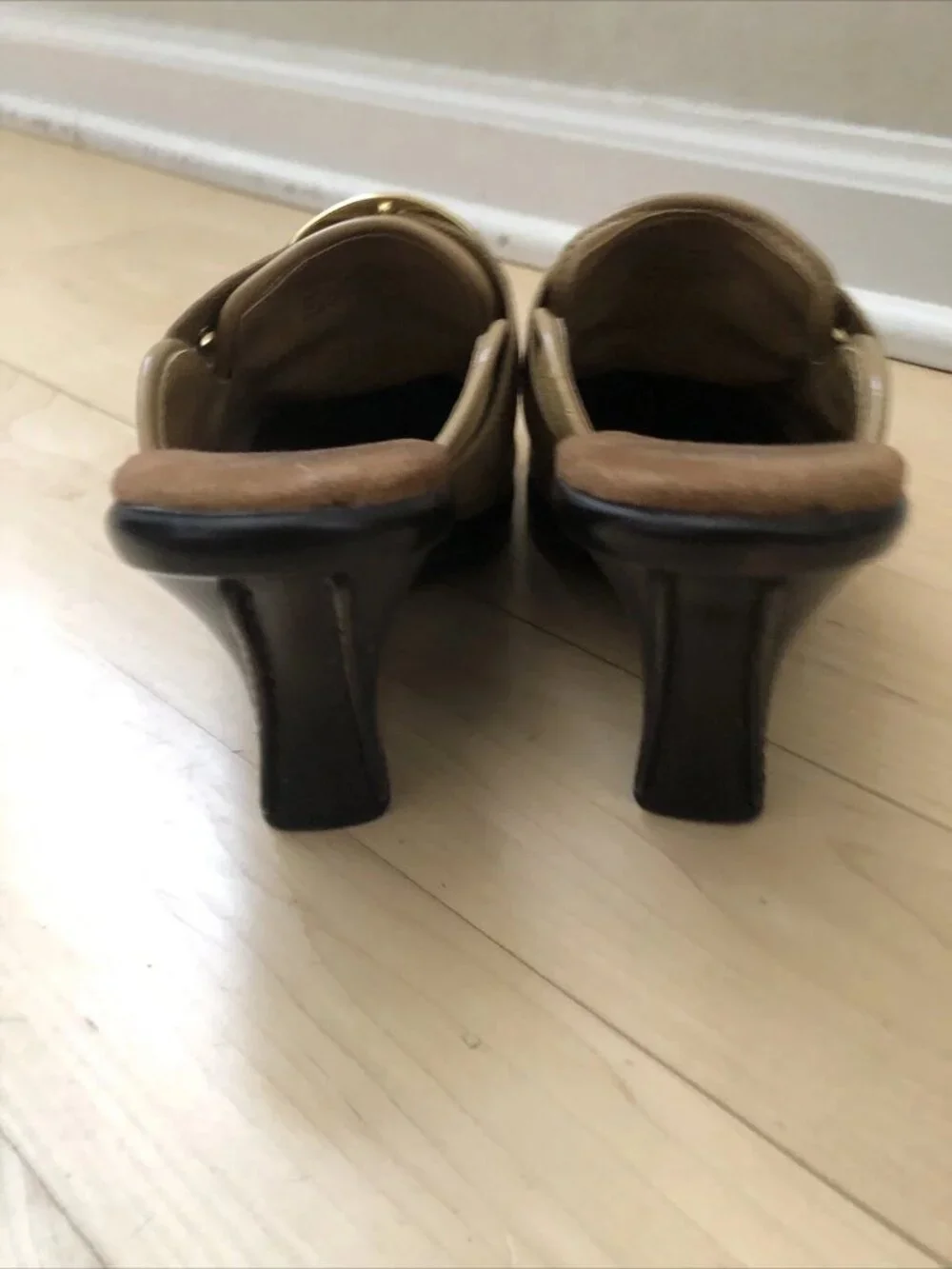 Women's Dr. Scholls Original Platform Sandals Suede Shoes Size 6